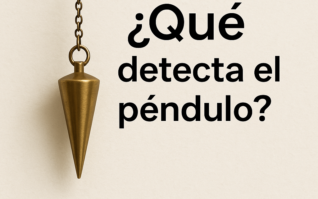 ¿Qué detecta el péndulo?