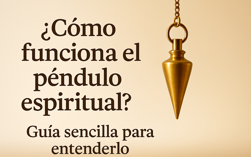 ¿Cómo funciona el péndulo espiritual?