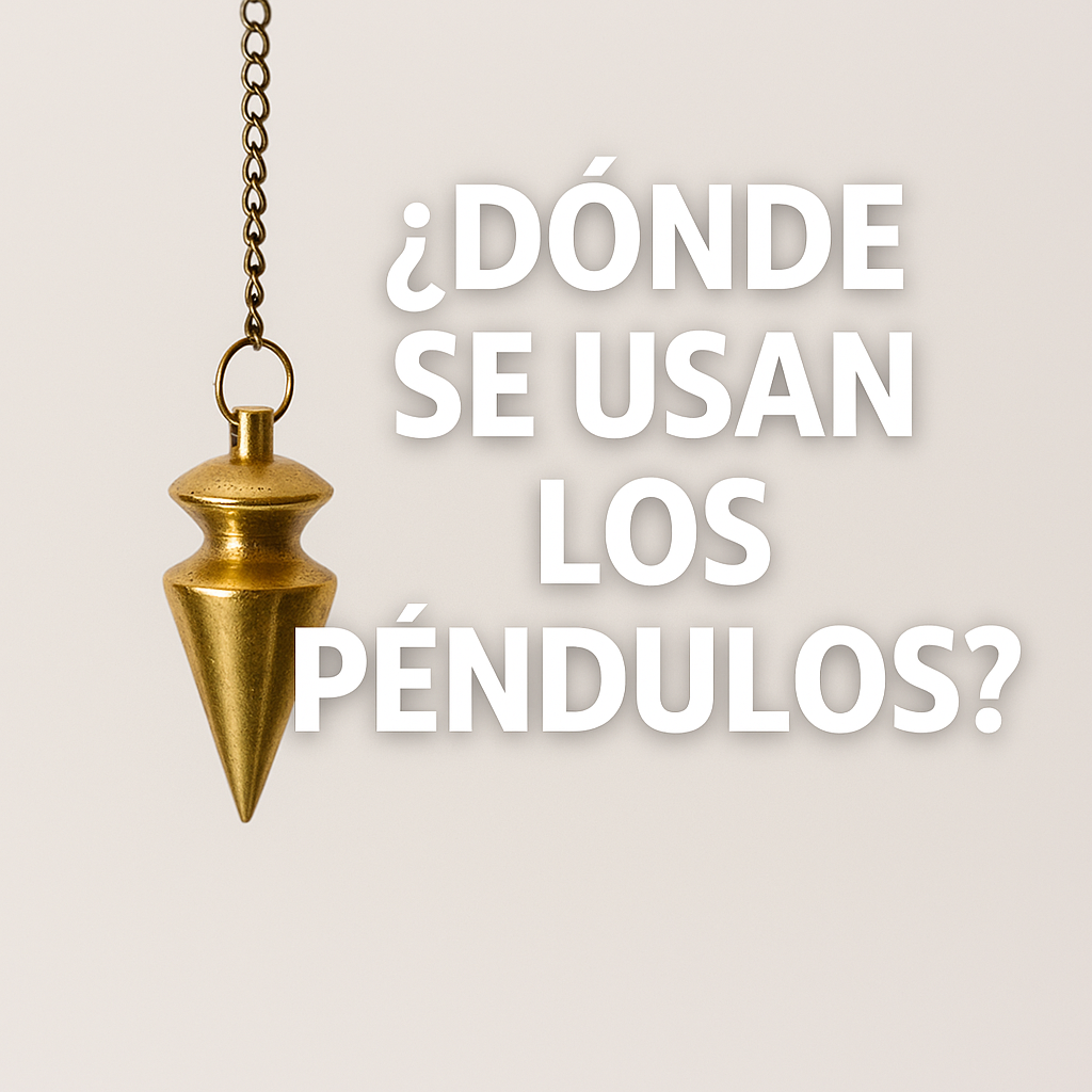 ¿Dónde se usan los péndulos? Guía completa para entenderlo