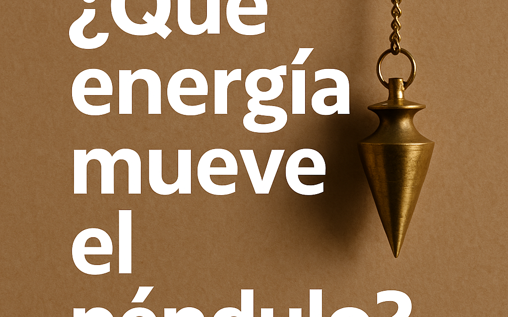 ¿Qué energía mueve el péndulo?