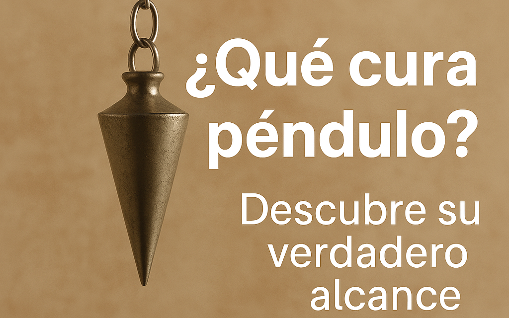 ¿Qué cura el péndulo?