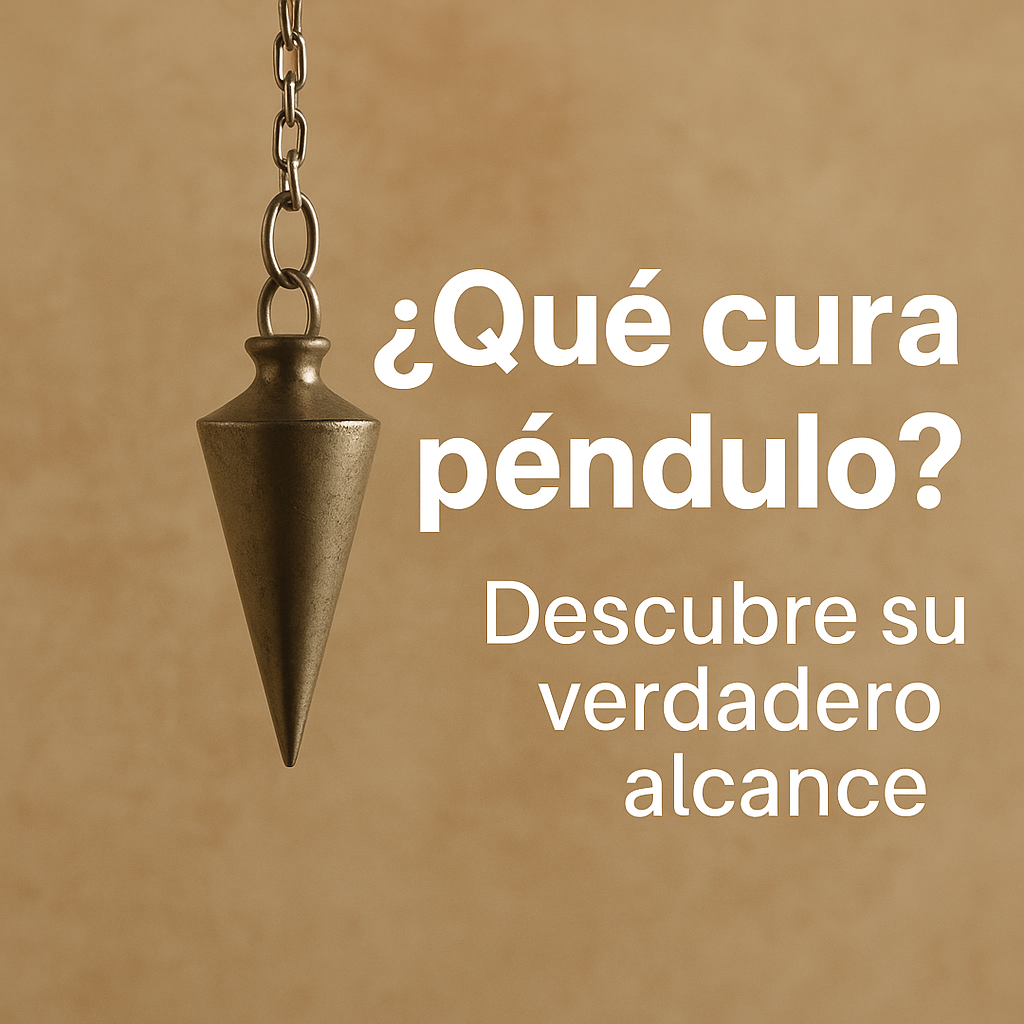 ¿Qué cura el péndulo? Descubre su verdadero alcance