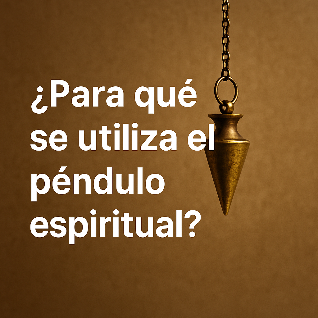 ¿Para qué se utiliza el péndulo espiritual? Guía práctica