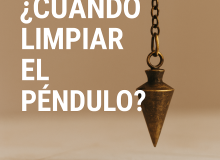 ¿Cuándo limpiar el péndulo?