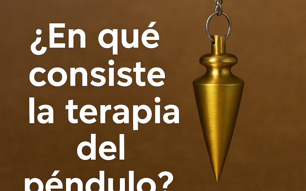 ¿En qué consiste la terapia del Péndulo?